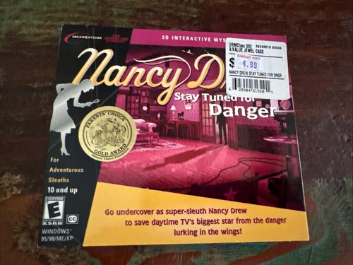 Nancy Drew: Stay Tuned for Danger (1999) Windows box