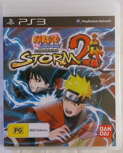 Naruto Shippuden: Ultimate Ninja Storm 2 (2010) PlayStation 3 box