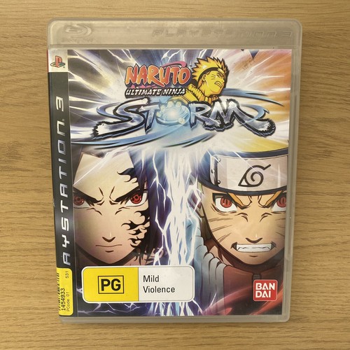 Naruto: Ultimate Ninja Storm (2008) PlayStation 3 box