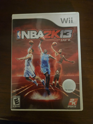 NBA 2K13 (2012) Wii box