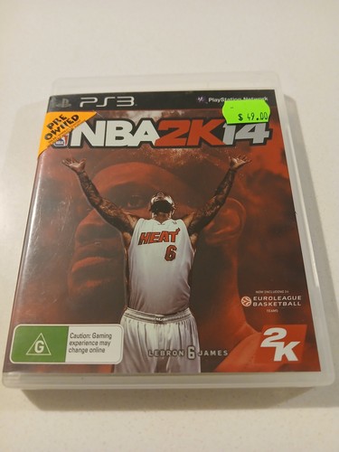 NBA 2K14 (2013) PlayStation 3 box