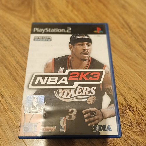NBA 2K3 (2002) PlayStation 2 box