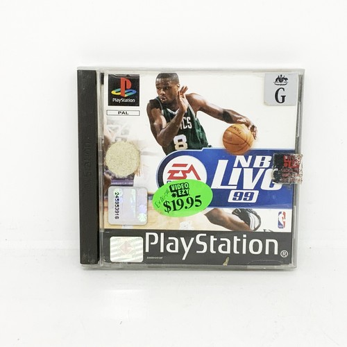 NBA Live 99 (1998) PlayStation box