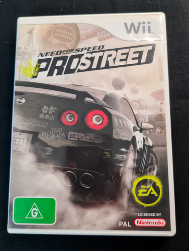 Need for Speed: ProStreet (2007) PlayStation 2 box