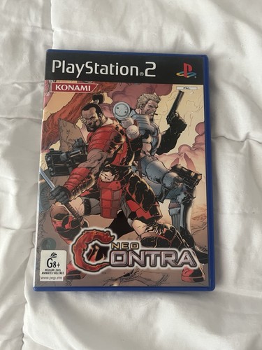 Neo Contra (2004) PlayStation 2 box