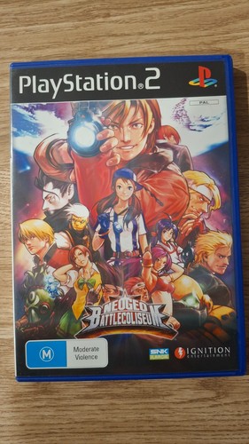 NeoGeo Battle Coliseum (2005) PlayStation 2 box
