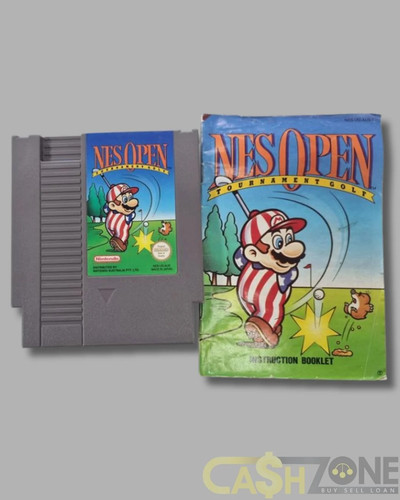 NES Open Tournament Golf (1991) NES box