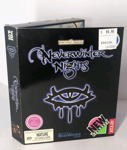 Neverwinter Nights (1991) DOS box