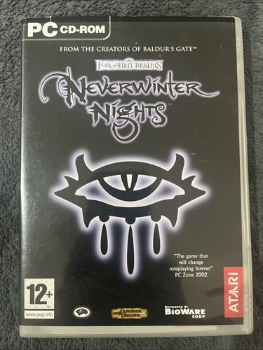Neverwinter Nights (2002) Windows box