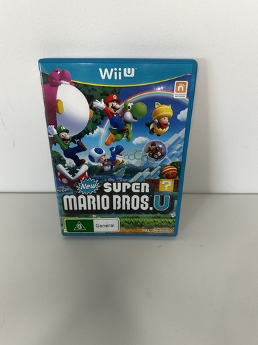 New Super Mario Bros. U (2012) Wii U box