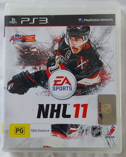 NHL 11 (2010) PlayStation 3 box