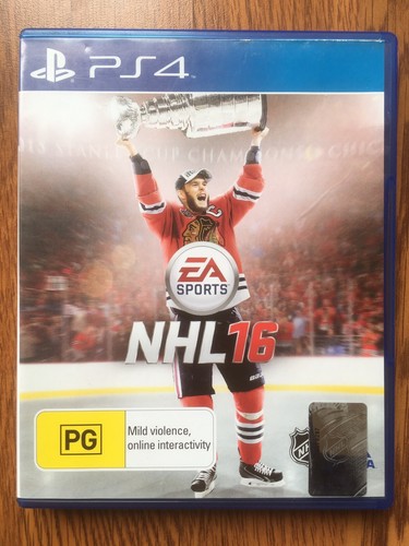 NHL 16 (2015) PlayStation 4 box