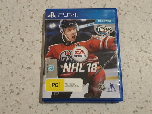 NHL 18 (2017) PlayStation 4 box