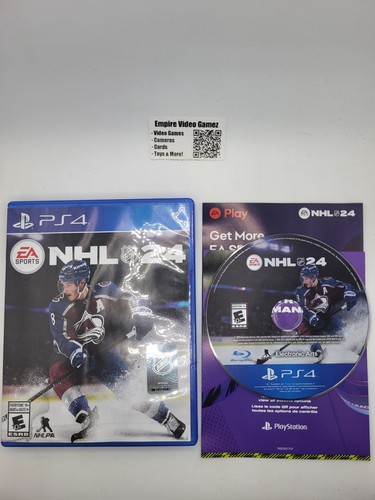 NHL 24 (2023) PlayStation 4 box