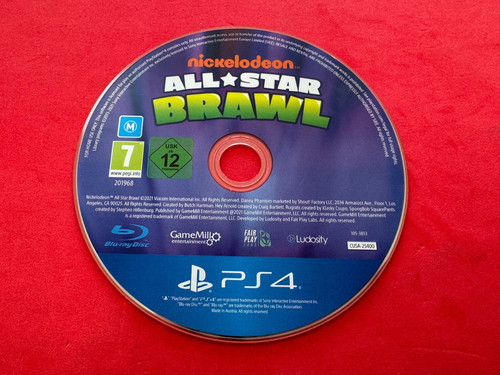 Nickelodeon All-Star Brawl (2021) PlayStation 4 box