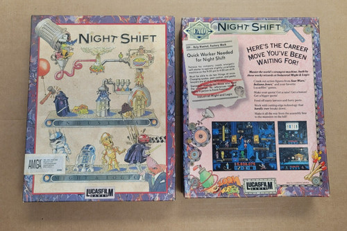 Night Shift (1990) DOS box