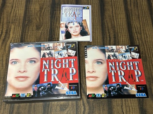 Night Trap (1992) Mega Drive box