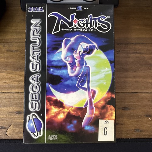 Nights into Dreams... (1996) Sega Saturn box