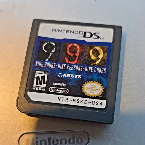Nine Hours, Nine Persons, Nine Doors (2009) Nintendo DS box