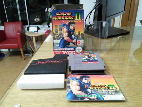 Ninja Gaiden (1988) NES box