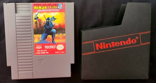 Ninja Gaiden III: The Ancient Ship of Doom (1991) NES box