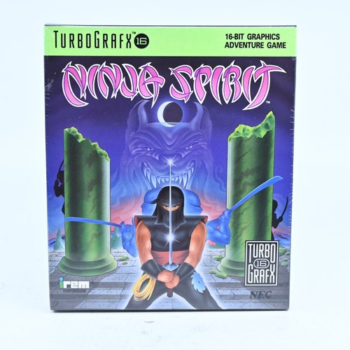 Ninja Spirit (1988) TurboGrafx-16 / PC Engine box