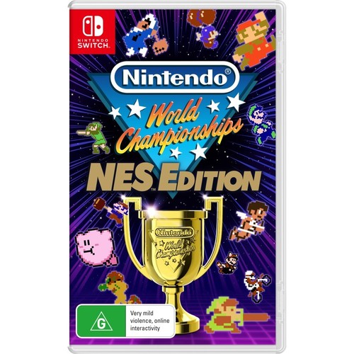Nintendo World Championships: NES Edition (2024) Nintendo Switch box