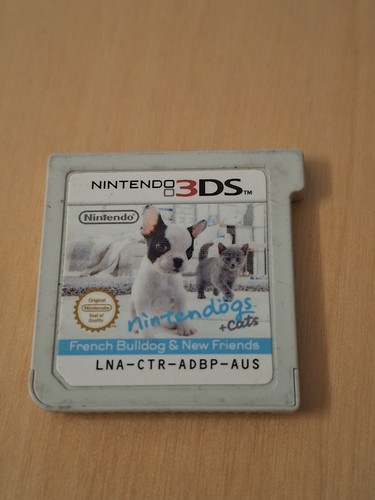 Nintendogs + Cats (2011) Nintendo 3DS box