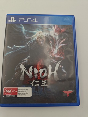 Nioh (2017) PlayStation 4 box