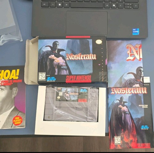 Nosferatu (1994) SNES box