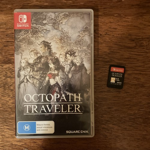 Octopath Traveler (2018) Nintendo Switch box