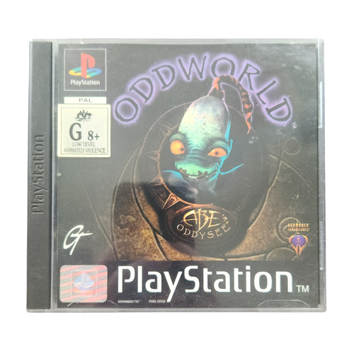 Oddworld: Abe's Oddysee (1997) DOS box