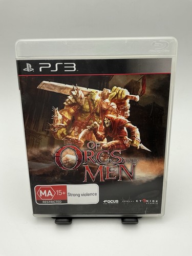Of Orcs and Men (2012) PlayStation 3 box
