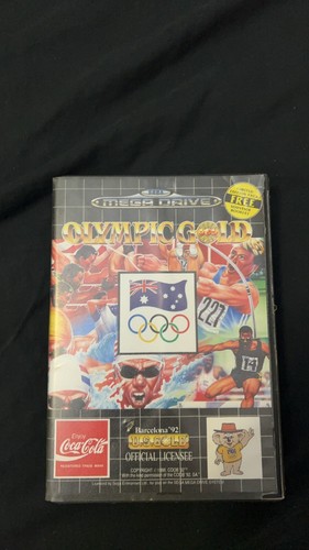 Olympic Gold (1992) Mega Drive box