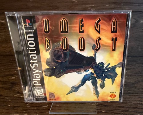 Omega Boost (1999) PlayStation box