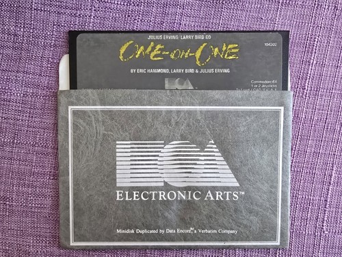 One on One (1983) DOS box