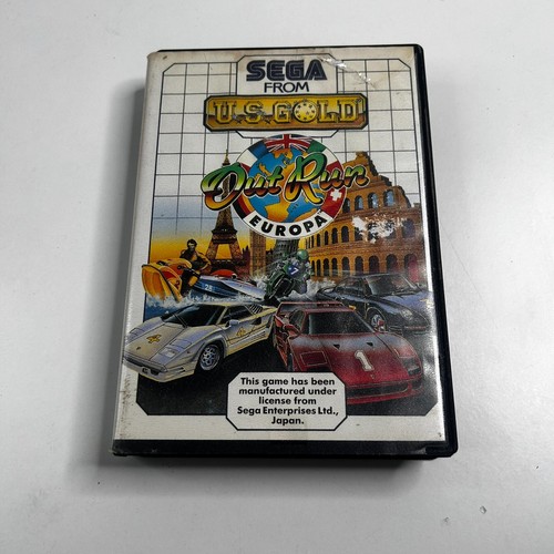Out Run Europa (1991) Master System box