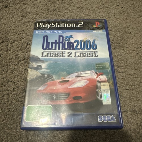 OutRun 2006: Coast 2 Coast (2006) PlayStation 2 box