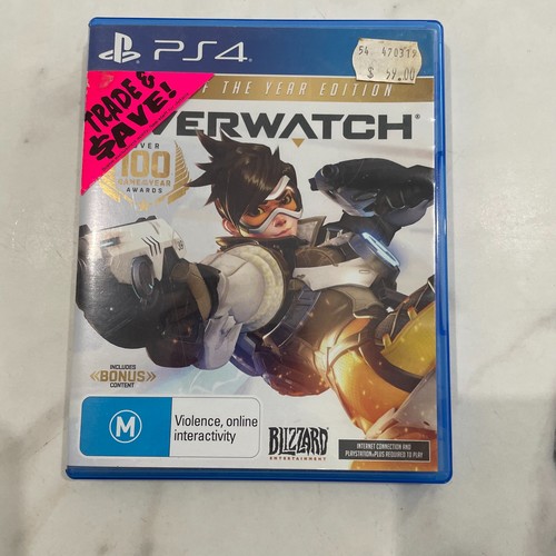 Overwatch (2016) Nintendo Switch box