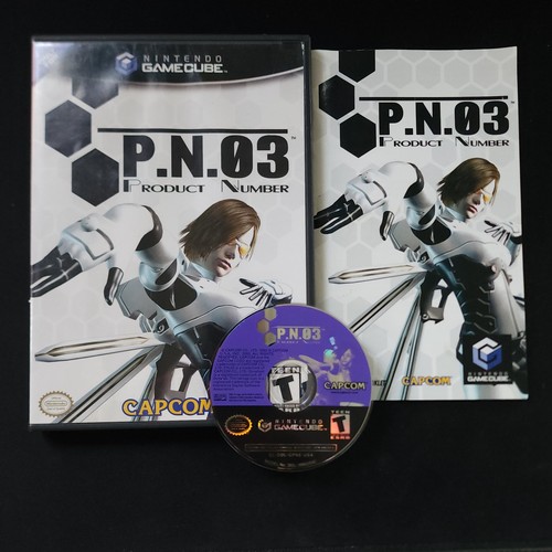 P.N.03 (2003) GameCube box