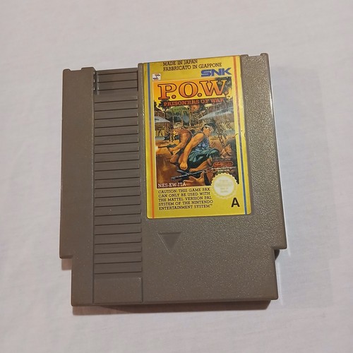 P.O.W.: Prisoners of War (1988) NES box