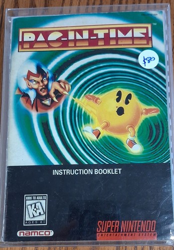 Pac-In-Time (1994) Mac box