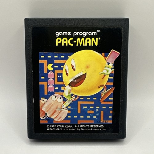 Pac-Man (1982) Atari 2600 box