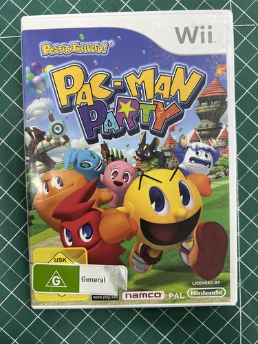 Pac-Man Party (2010) Wii box