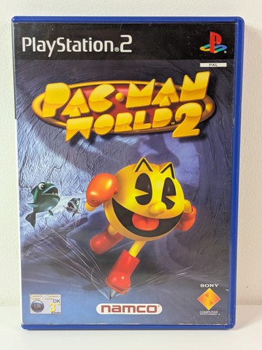 Pac-Man World 2 (2002) PlayStation 2 box