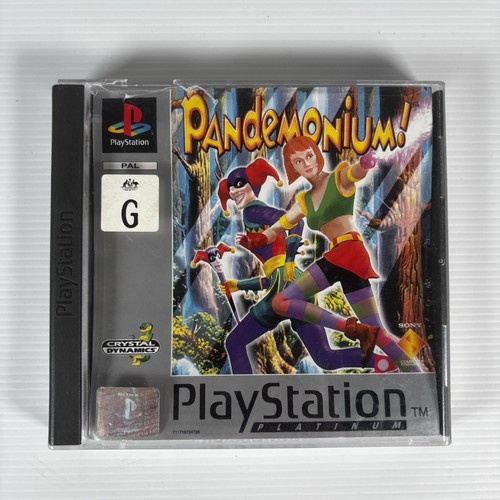 Pandemonium! (1996) PlayStation box