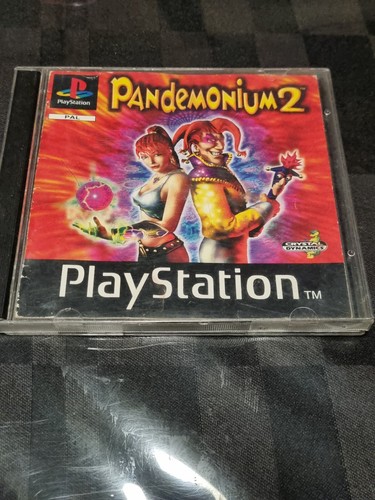 Pandemonium 2 (1997) PlayStation box