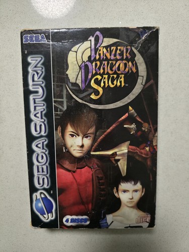 Panzer Dragoon Saga (1998) Sega Saturn box