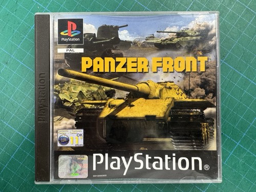Panzer Front (1999) PlayStation box