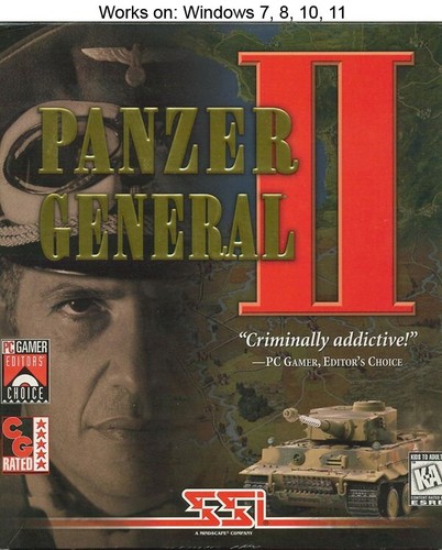 Panzer General II (1997) Windows box